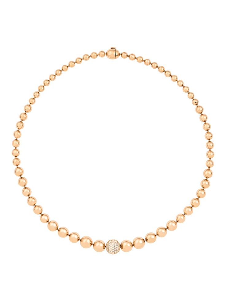 Gold-Tone Pearl  Necklace