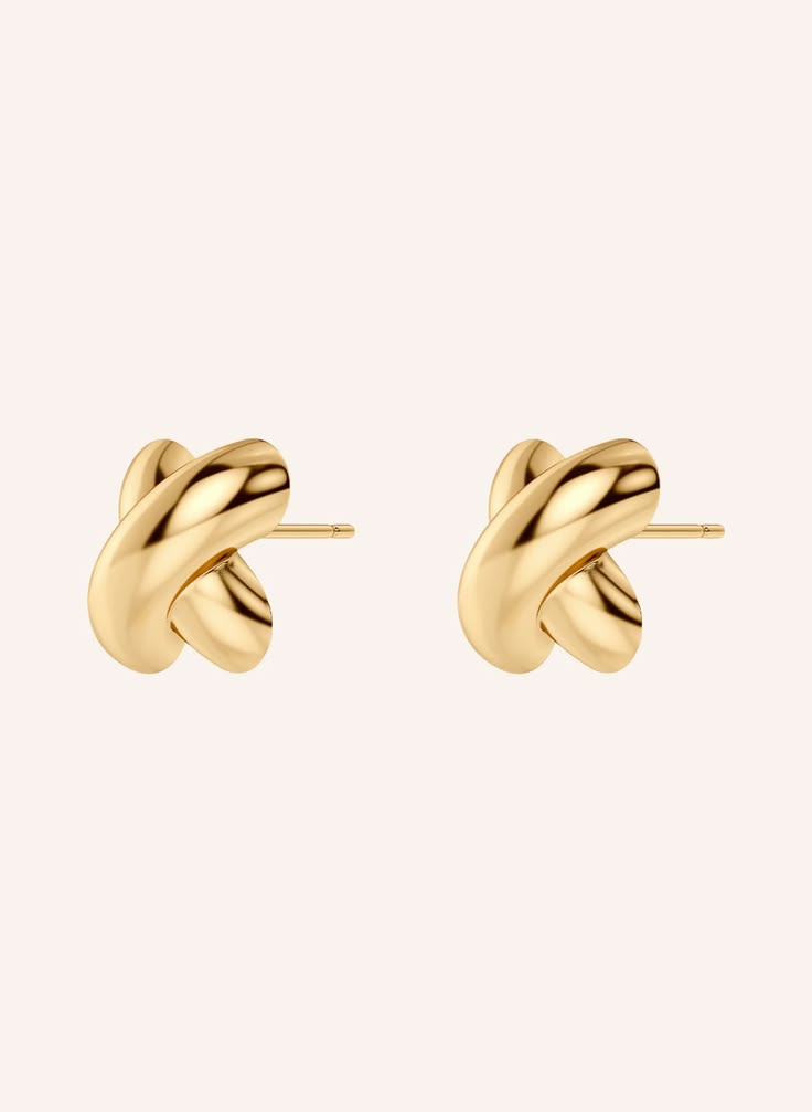 Classic Gold Earrings